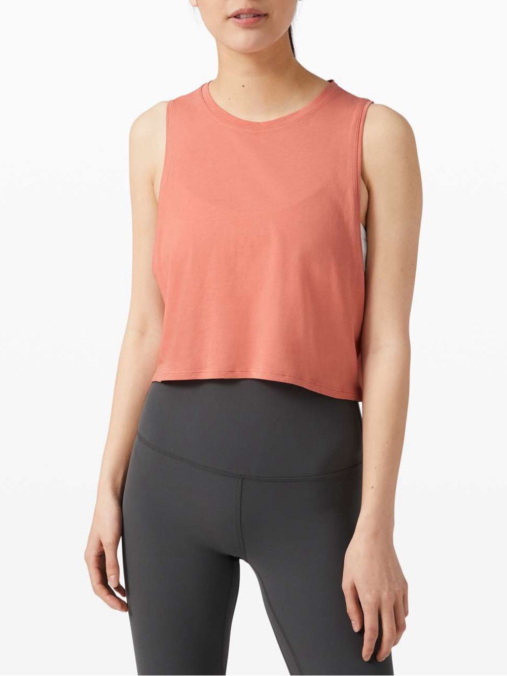 Lululemon Cut Back Crop Tank Top